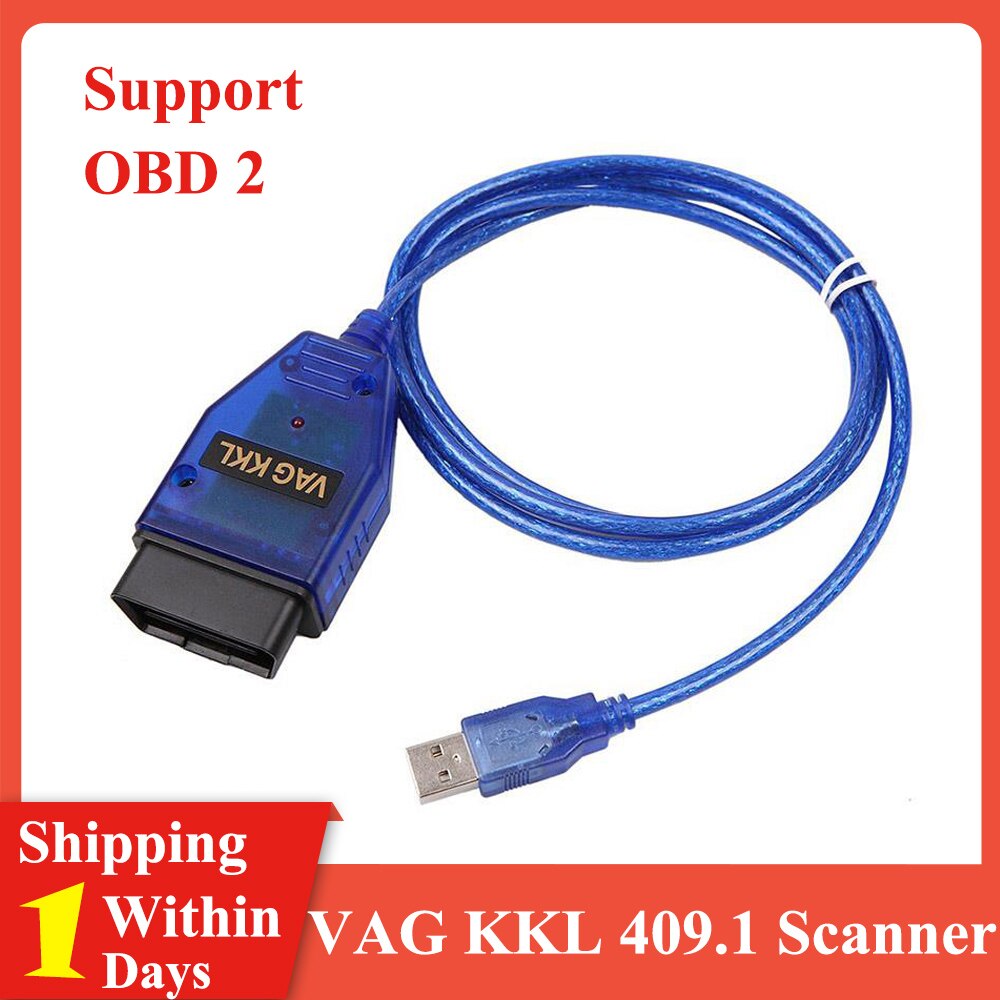 VAG-COM KKL 409.1 OBD2 USB ̺ ĳ ĵ  ..